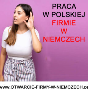 zakladanie firmy w niemczech